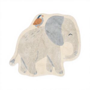 LITTLE DUTCH. Elephant room rug 120x110