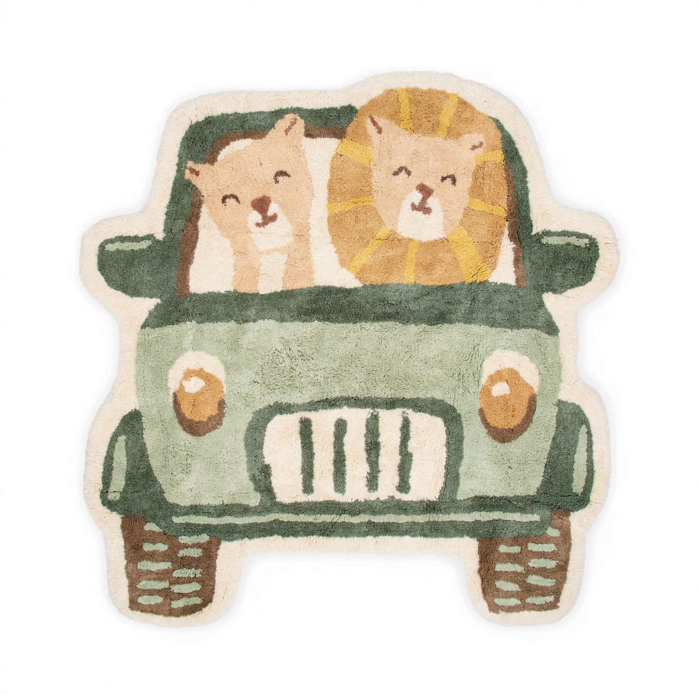 LITTLE DUTCH. Safari Jeep room rug 108x110