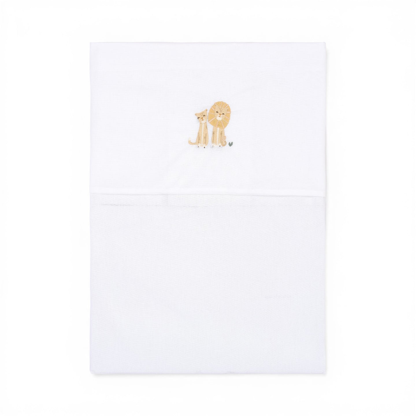 LITTLE DUTCH. Lion Bed Sheet 110x140