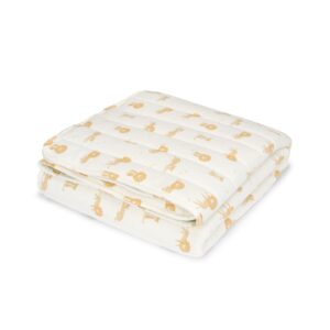 LITTLE DUTCH. Quilted blanket Safari Leo 70x100