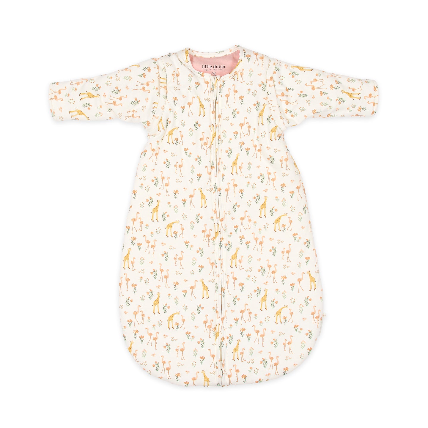 LITTLE DUTCH. Winter sleeping bag Blooming Safari 70cm