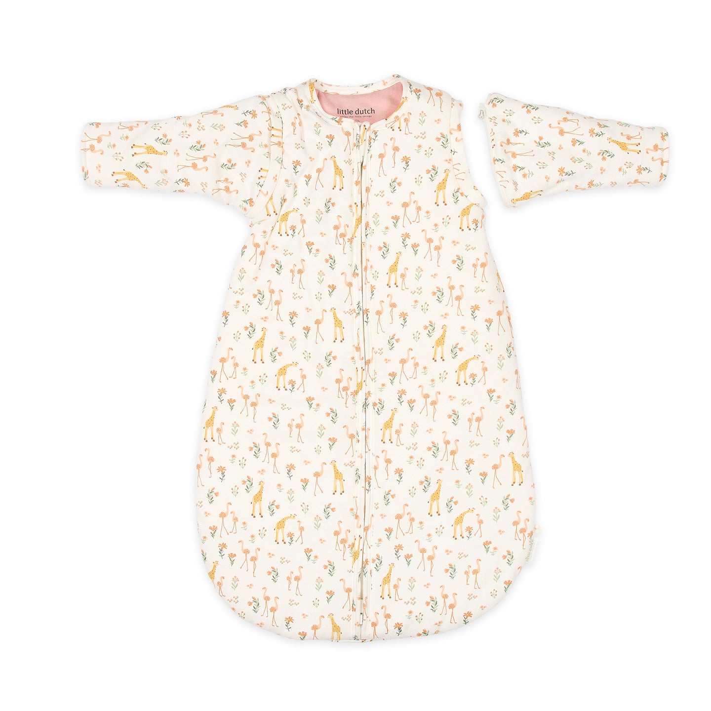 LITTLE DUTCH. Winter sleeping bag Blooming Safari 70cm - Image 3