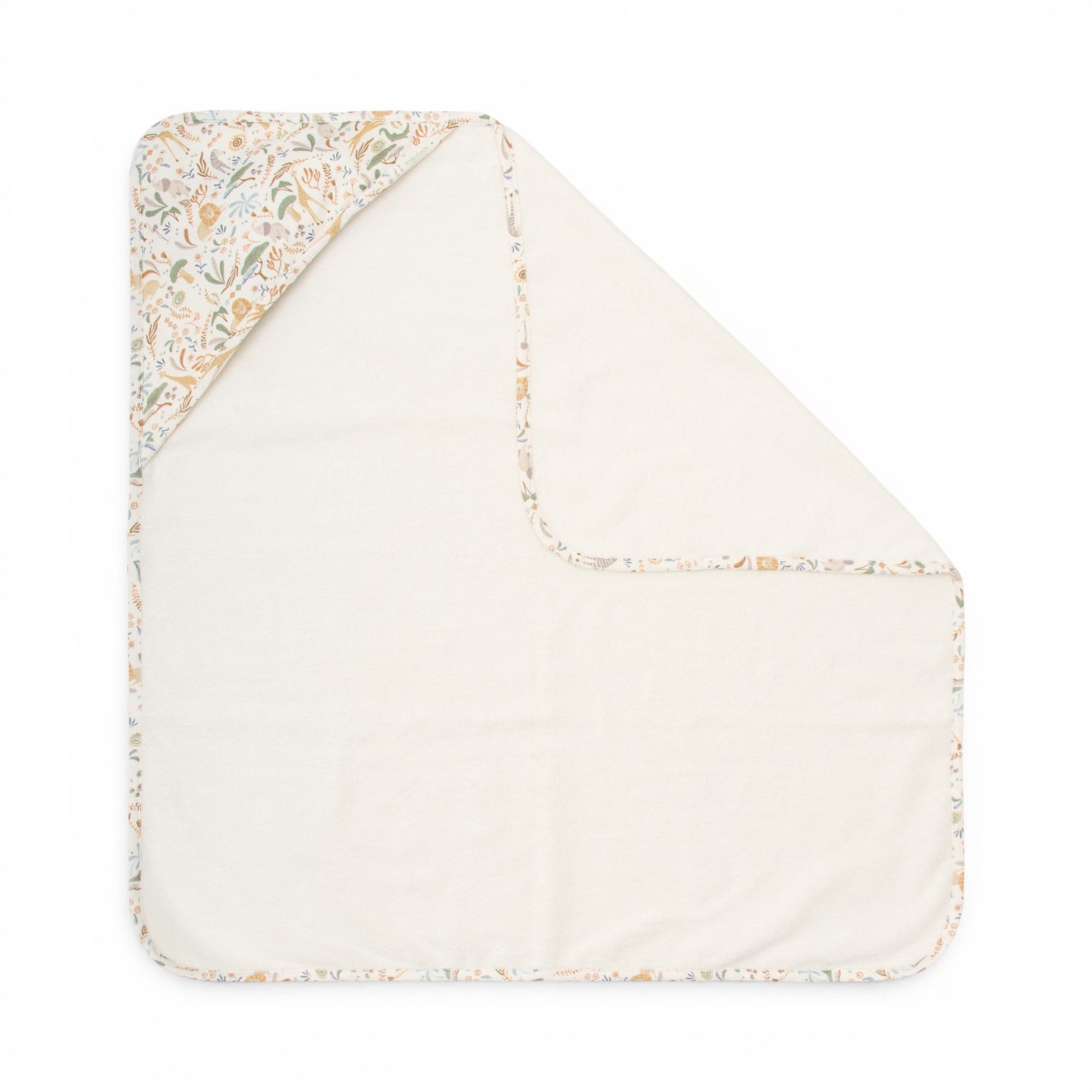 LITTLE DUTCH. Safari Wonders Bath Towel 100x100 - Image 3