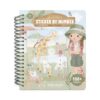 LITTLE DUTCH. Rosa Safari Friends Numbered Sticker Set