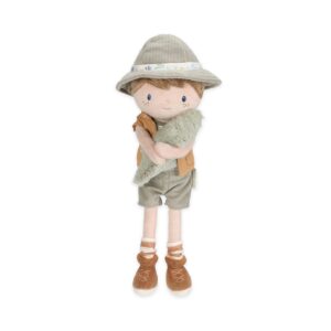 LITTLE DUTCH. Ranger Jim Safari Friends GRS fabric doll