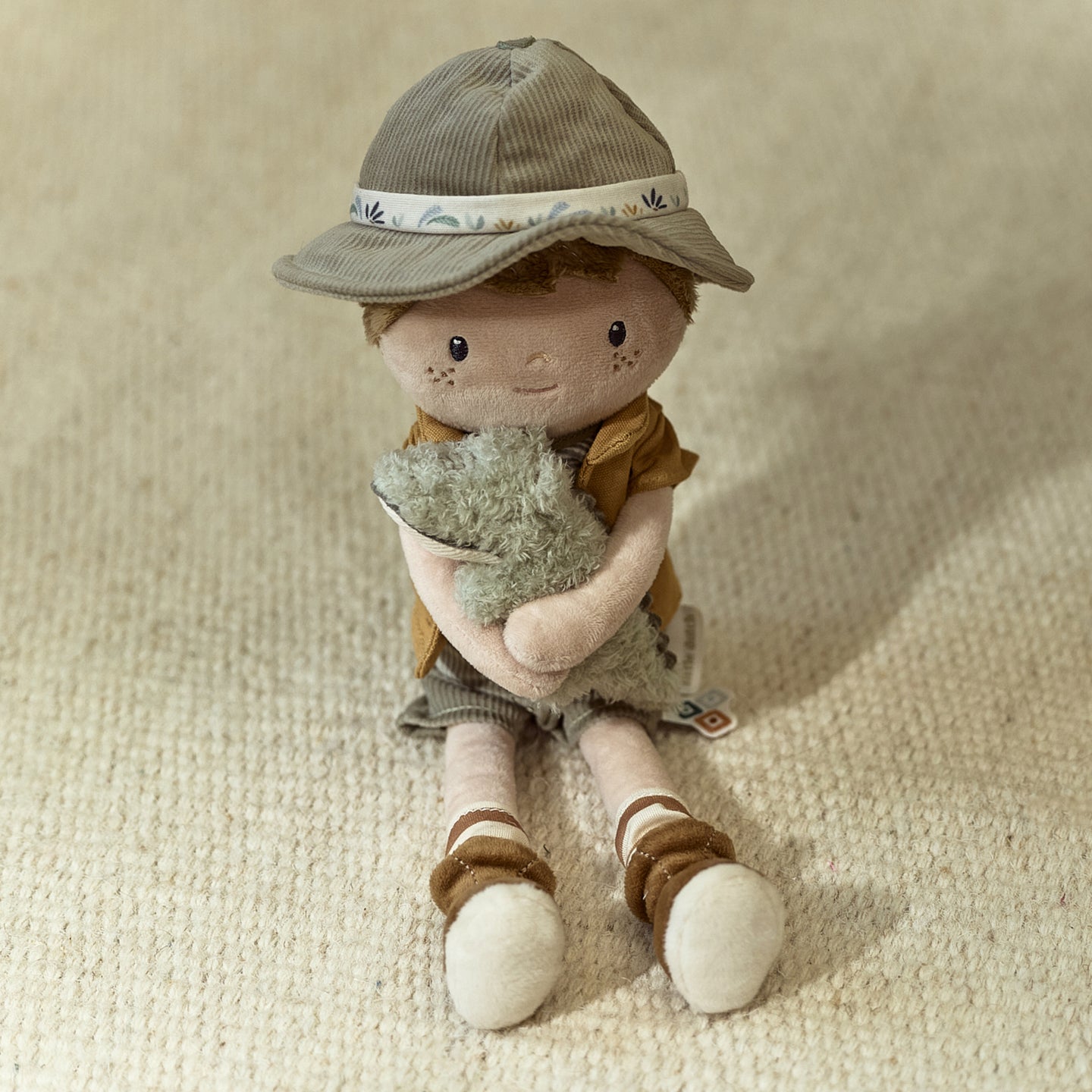 LITTLE DUTCH. Ranger Jim Safari Friends GRS fabric doll - Image 2