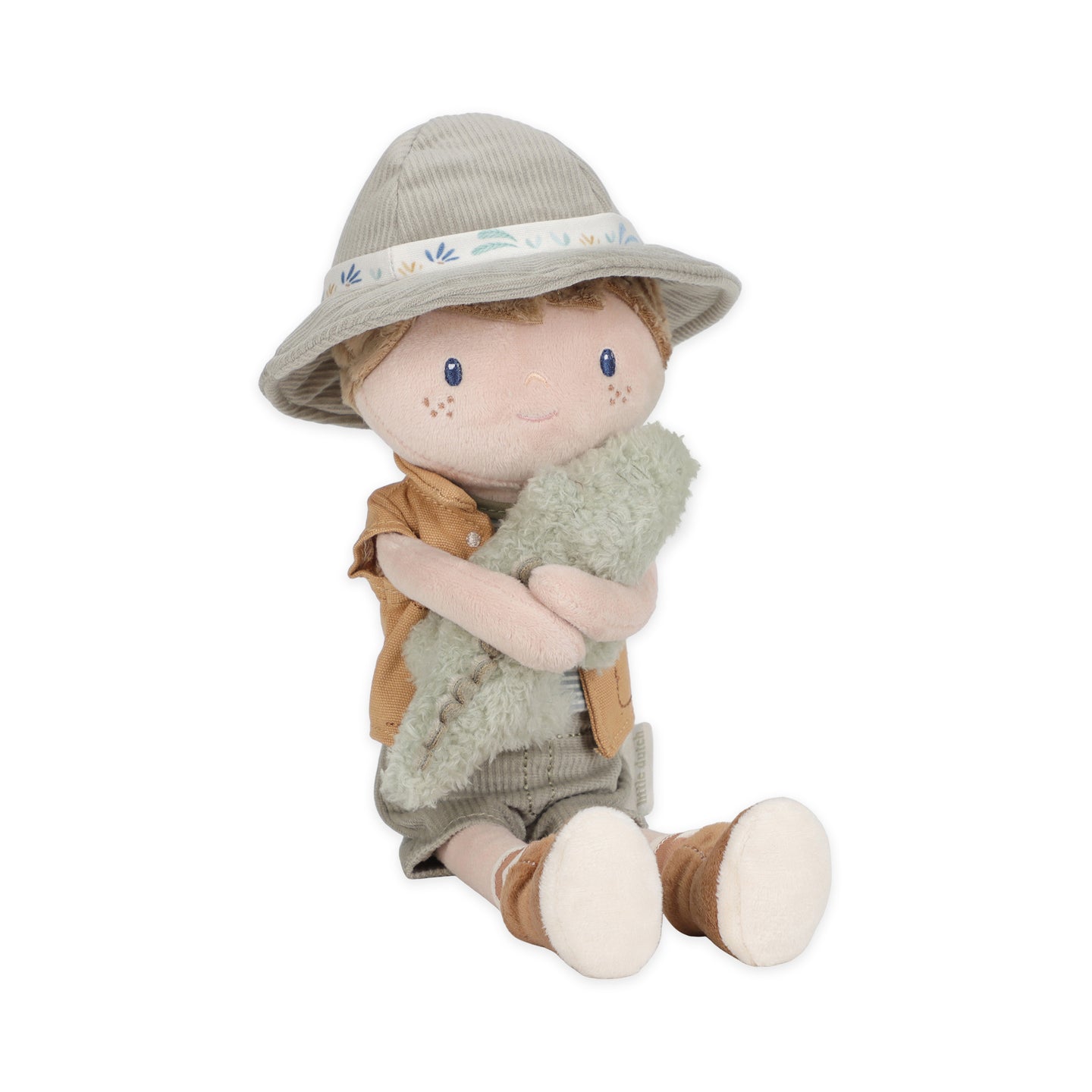 LITTLE DUTCH. Ranger Jim Safari Friends GRS fabric doll - Image 3