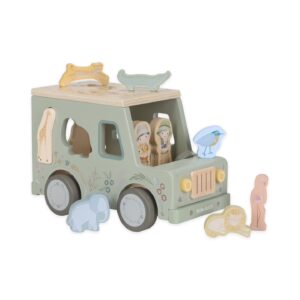 LITTLE DUTCH. Safari Friends FSC Shape Sorter car