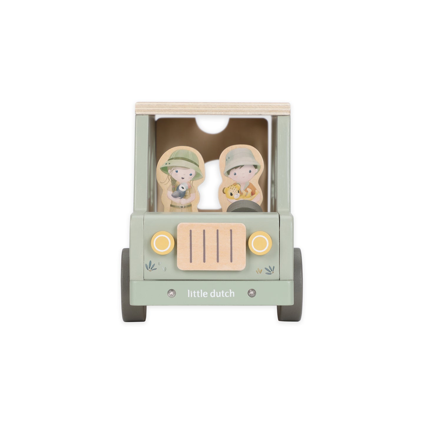 LITTLE DUTCH. Safari Friends FSC Shape Sorter car - Image 10