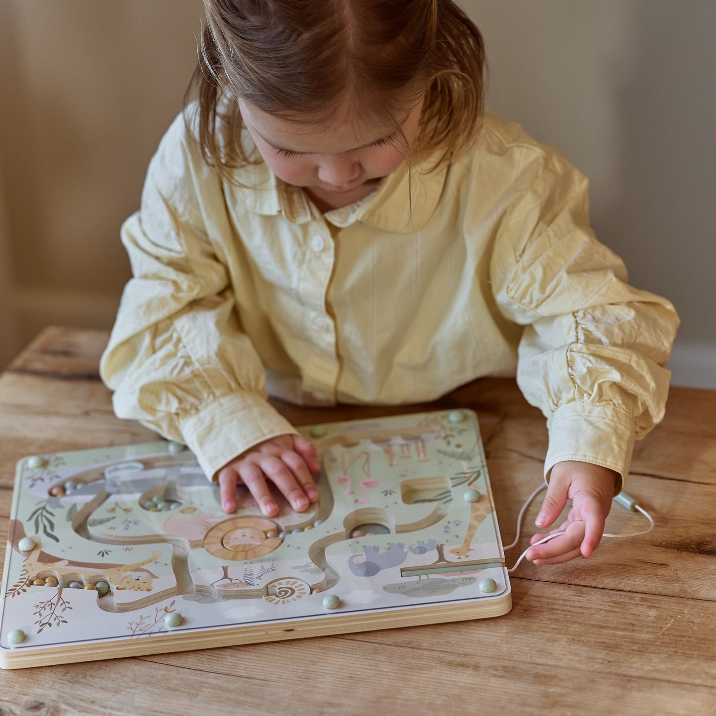 LITTLE DUTCH. Safari Friends FSC magnetic maze - Image 2