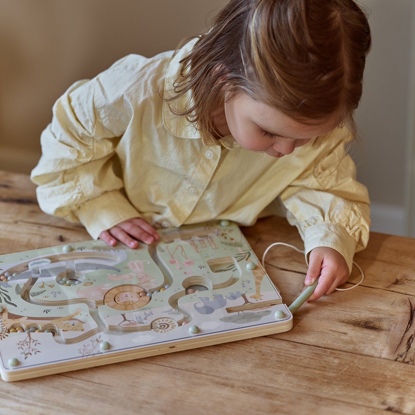 LITTLE DUTCH. Safari Friends FSC magnetic maze - Image 4