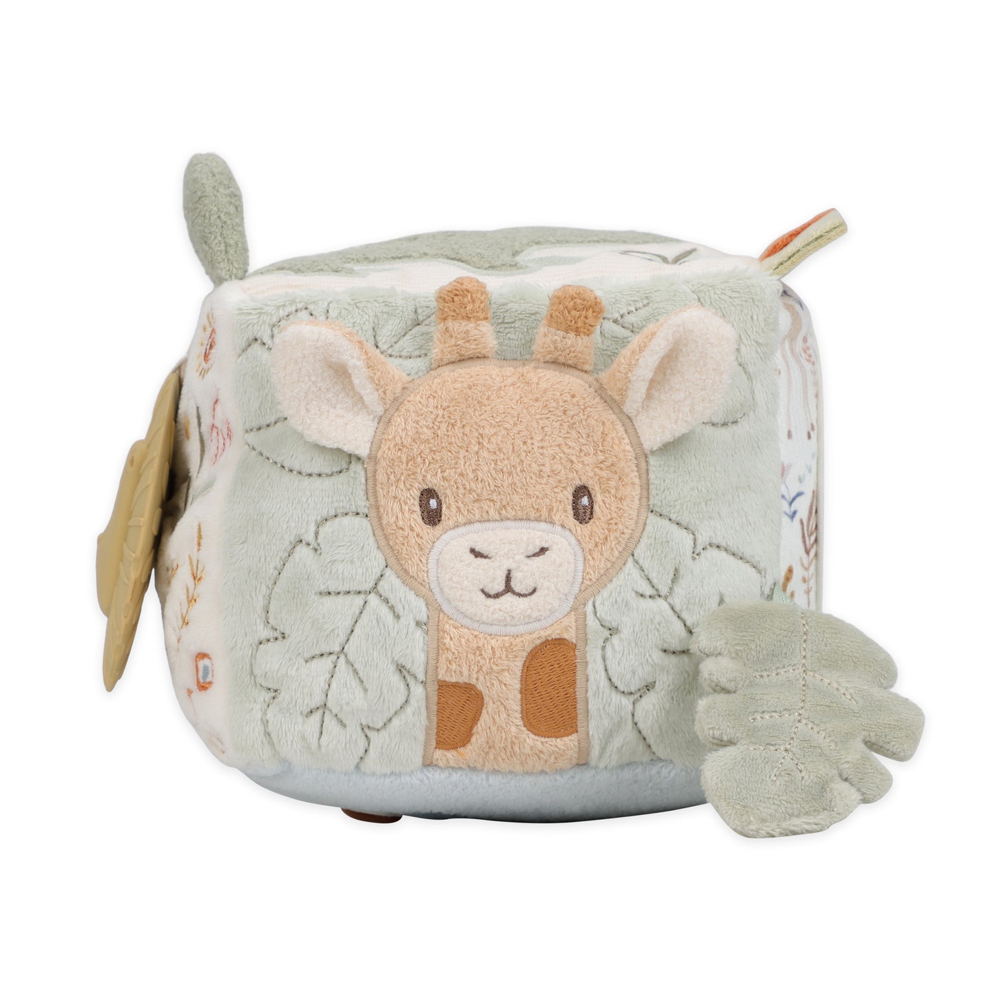 LITTLE DUTCH. Safari Friends GRS fabric activity cube - Image 5