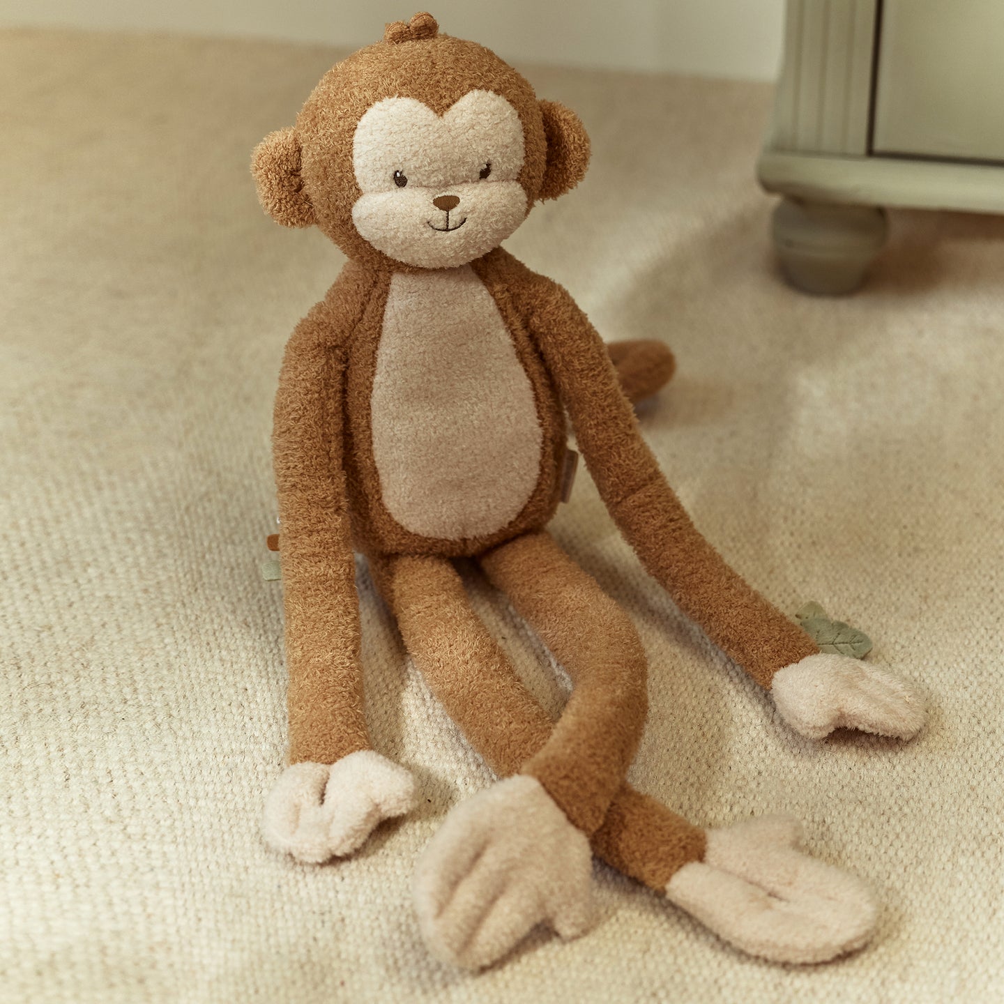 LITTLE DUTCH. Fabric monkey XL Safari Friends GRS - Image 2