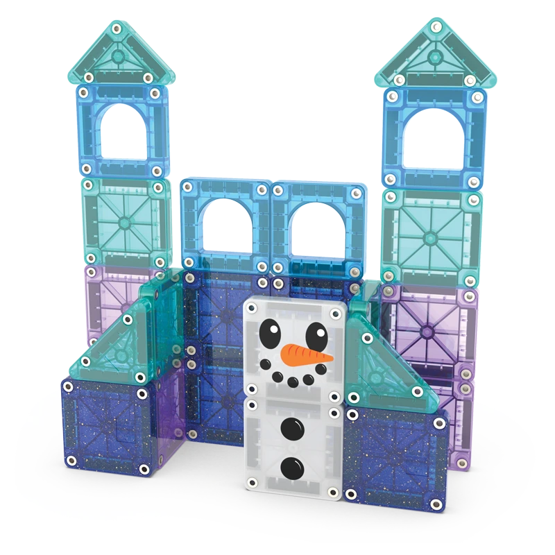 MAGNA-TILES microMAGS Winter Wonder Travel Set 26pcs - Image 2
