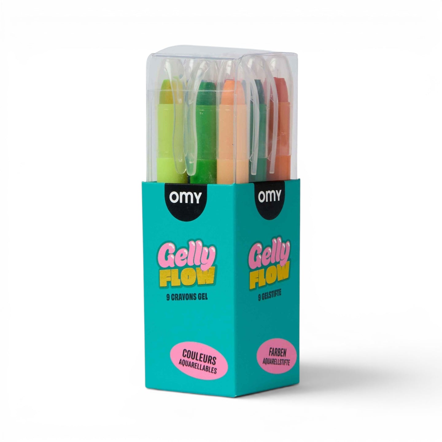 OMY. Set of 9 Gelly Flow crayons - Image 6