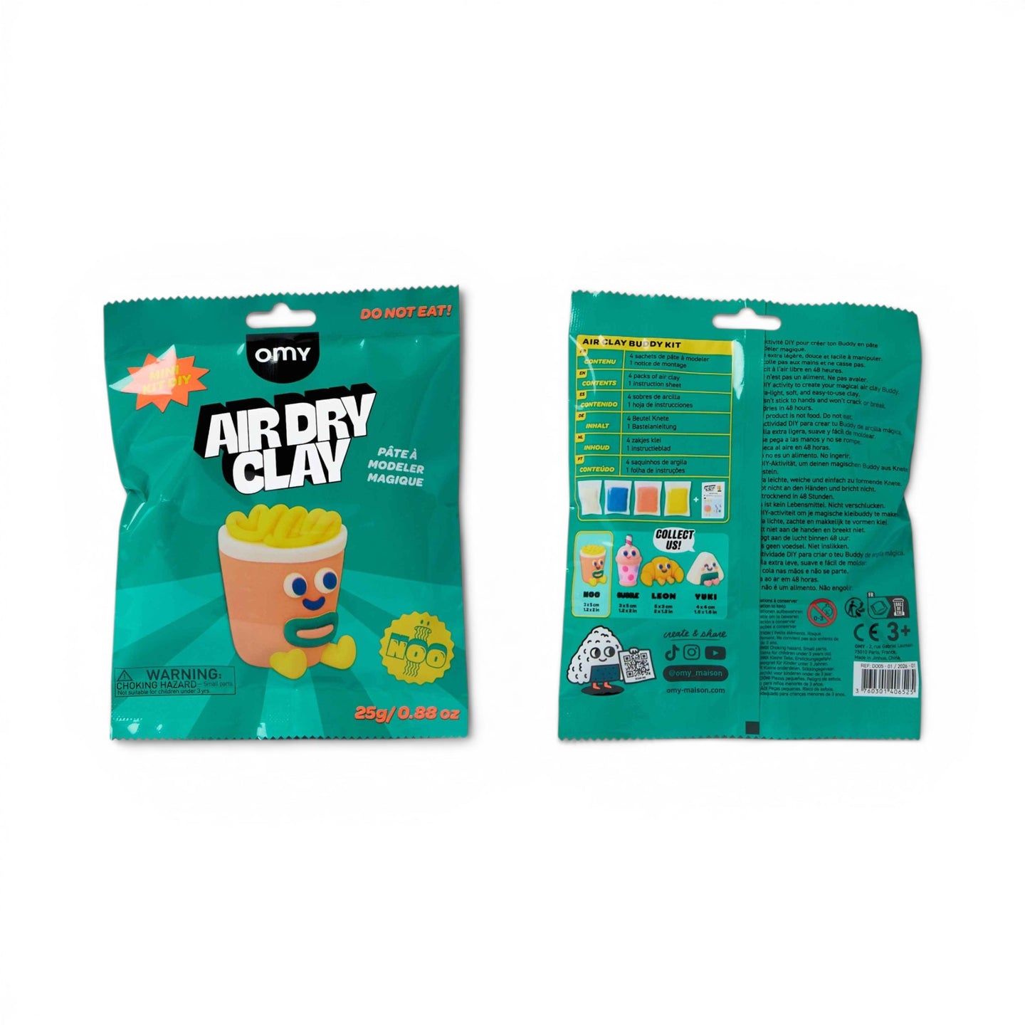 OMY. Air Dry Clay Noo Construction Set - Image 3
