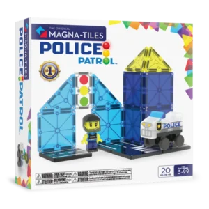 MAGNA-TILES Police Patrol 20pcs