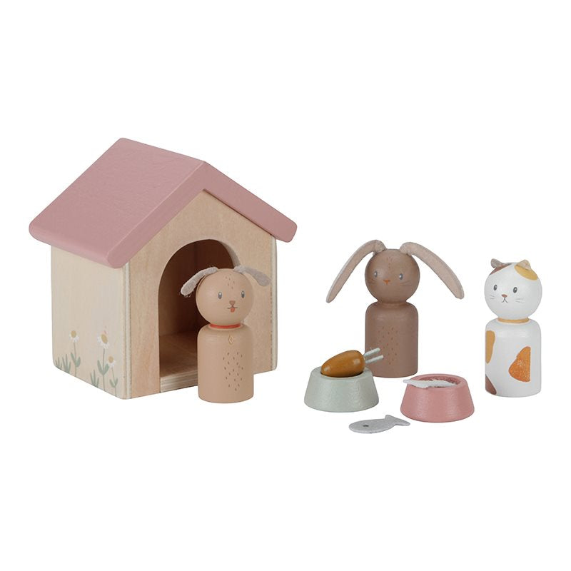 LITTLE DUTCH. Dollhouse pet expansion set FSC