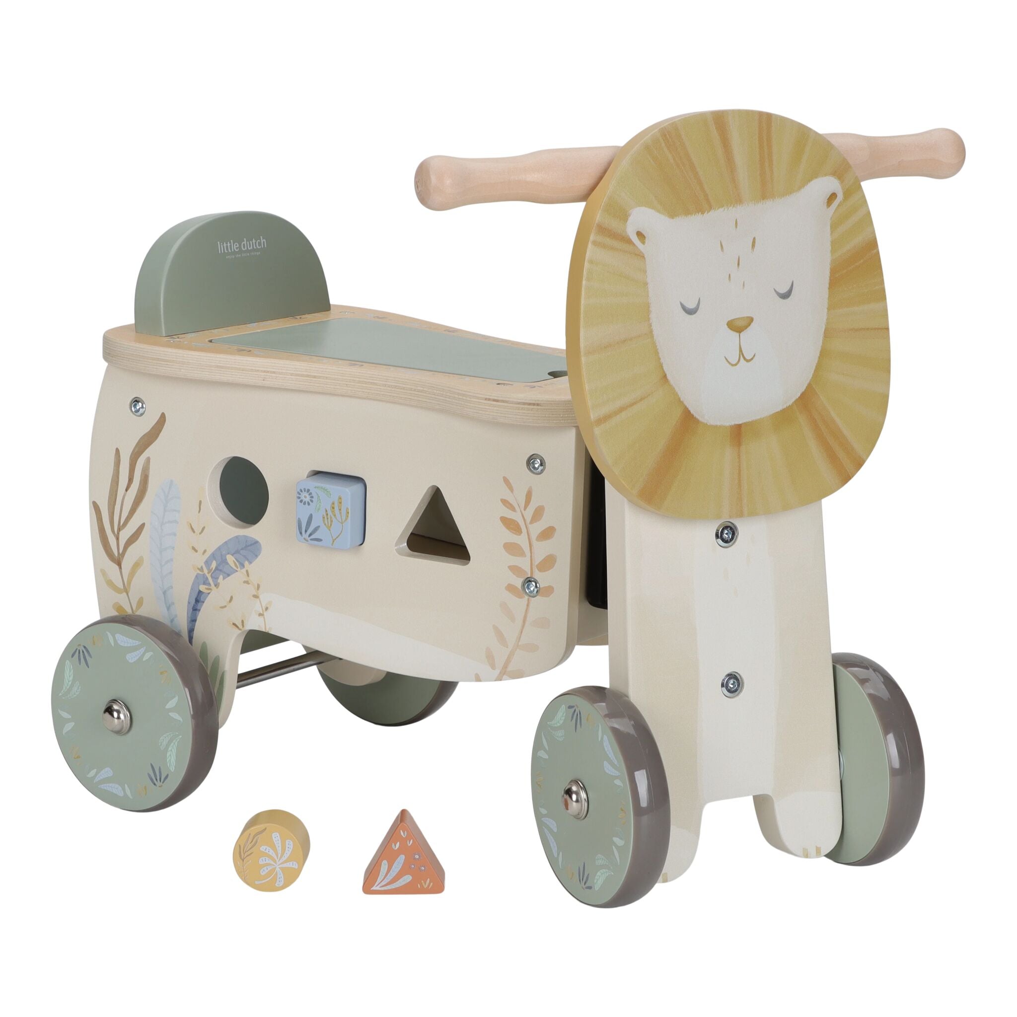 LITTLE DUTCH. Ride-on Lion Safari Friends FSC