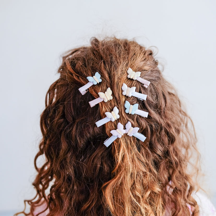 MIMI & LULA BELLA BUTTERFLY SALON HAIR CLIPS - Image 3