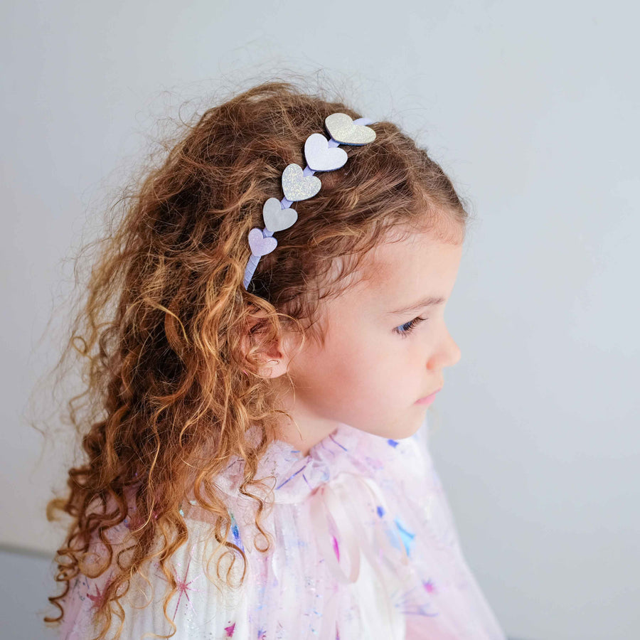 MIMI & LULA FALLING HEARTS HEADBAND - Image 4