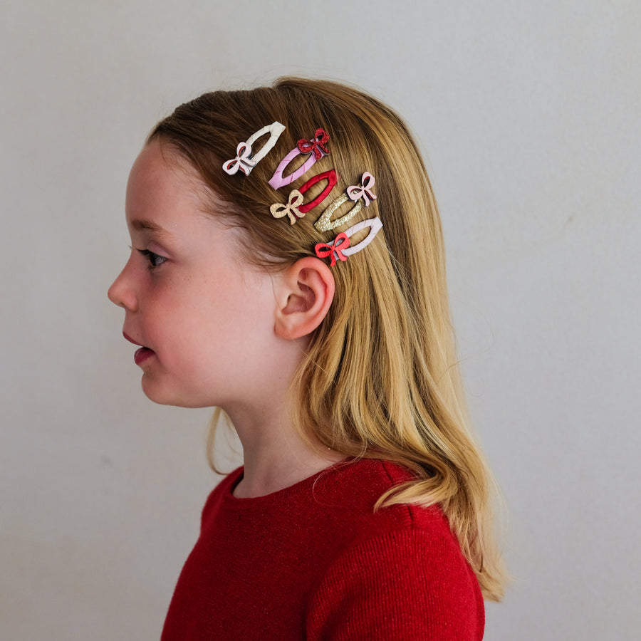 MIMI & LULA CUTESY BOW MINI HAIR CLIPS - Image 3