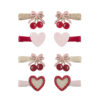 MIMI & LULA FANCY CHERRIES SALON HAIR CLIPS