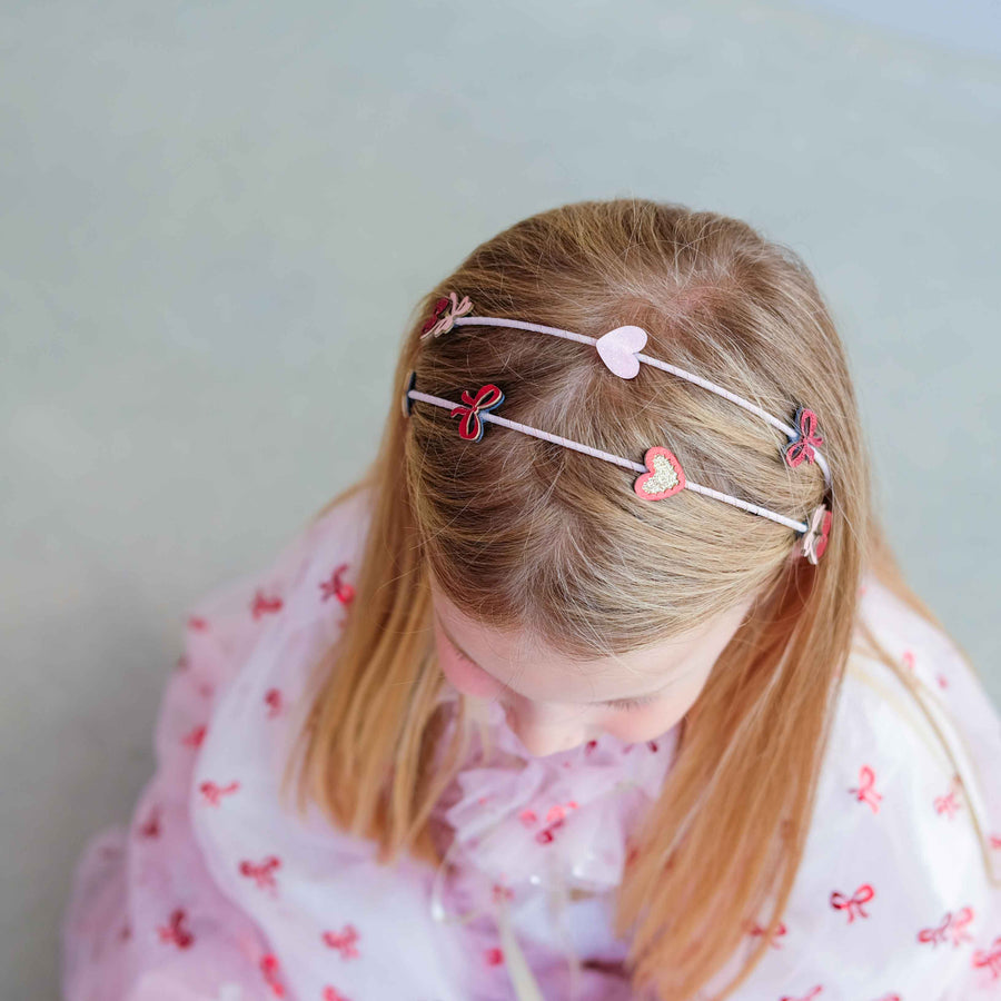 MIMI & LULA FANCY CHERRIES DOUBLE HEADBAND - Image 5