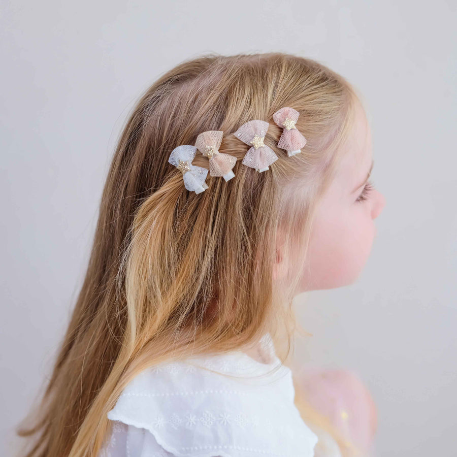 MIMI & LULA TUTU BOW SALON HAIR CLIPS - Image 2