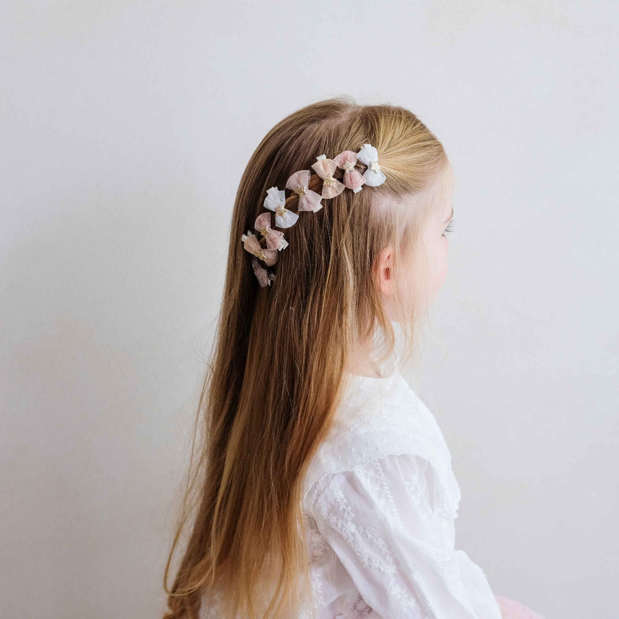 MIMI & LULA TUTU BOW SALON HAIR CLIPS - Image 3