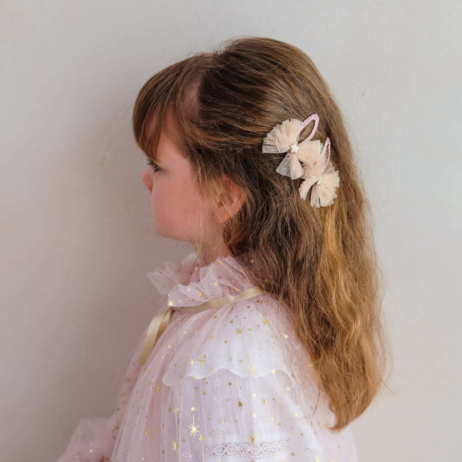 MIMI & LULA LARGE TUTU BOW HAIR CLIPS - Image 2