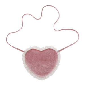 MIMI & LULA TULLE VELVET HEART BAG