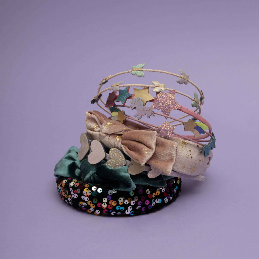 MIMI & LULA FALLING HEARTS HEADBAND - Image 3