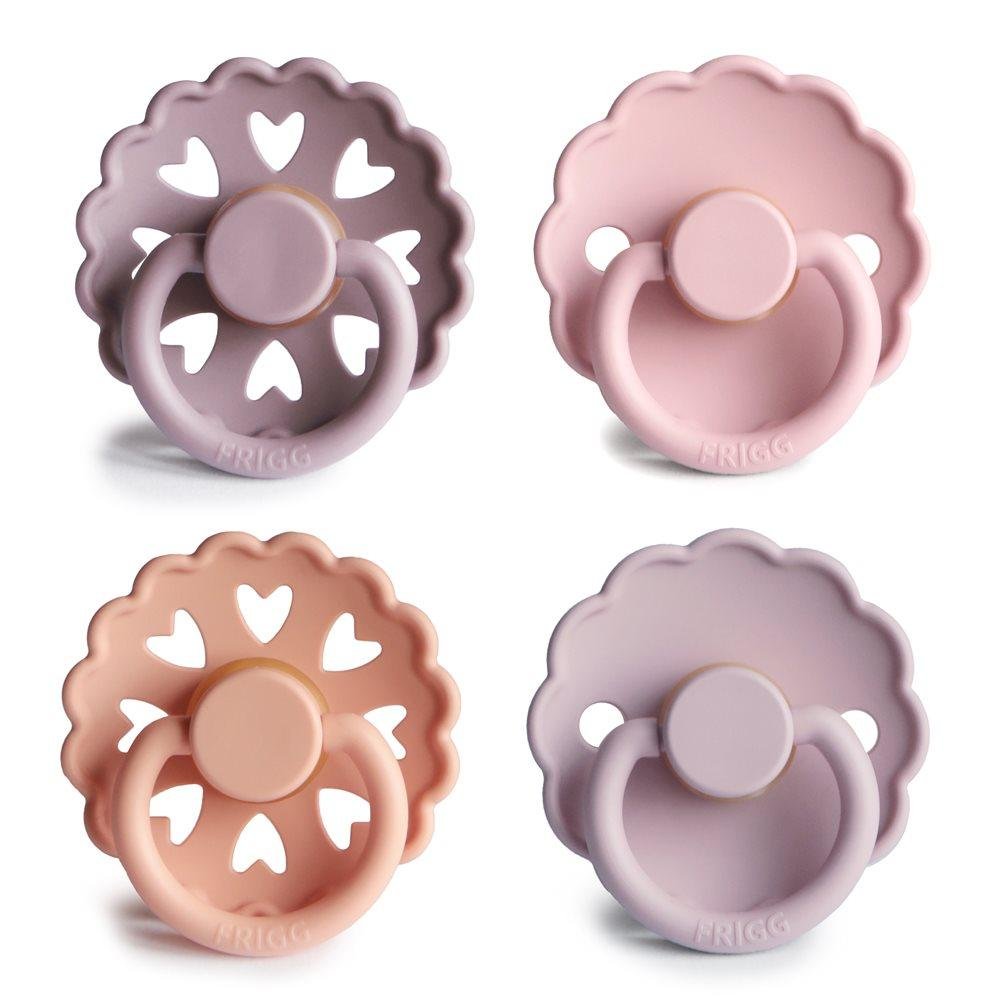 FRIGG Set of 4 Latex Pacifiers – Sunset Bliss 6m+ - Image 2