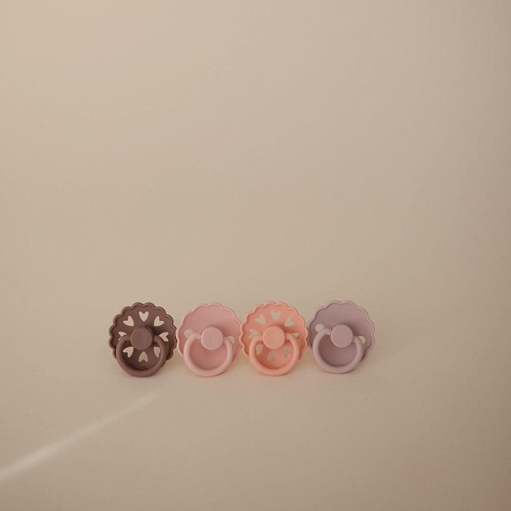 FRIGG Set of 4 Latex Pacifiers – Sunset Bliss 6m+ - Image 5