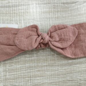 MIMI & LULA BOW RUST BABY BAND