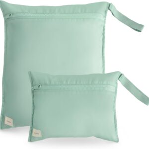 MUSHIE Water Resistant Wet Bag 2pcs Green