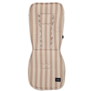 LA MILLOU STROLLER PAD MULTI STRIPES BEIGE