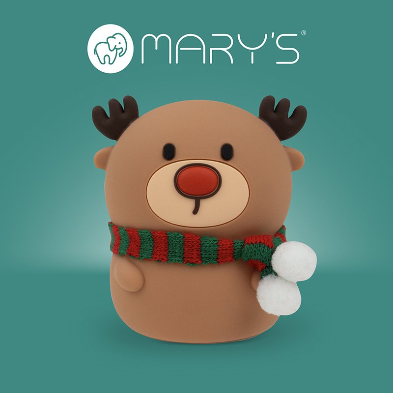 MARYS Children's Night Light Reindeer with LED Scarf - Image 3