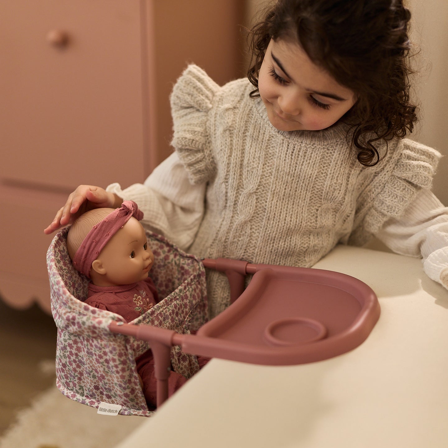 LITTLE DUTCH. Doll Table Chair - Image 2