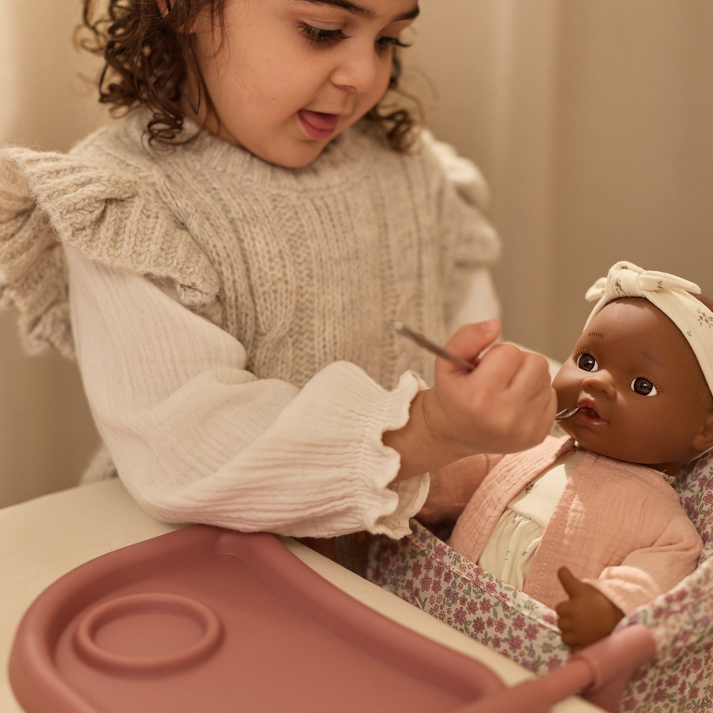 LITTLE DUTCH. Doll Table Chair - Image 4