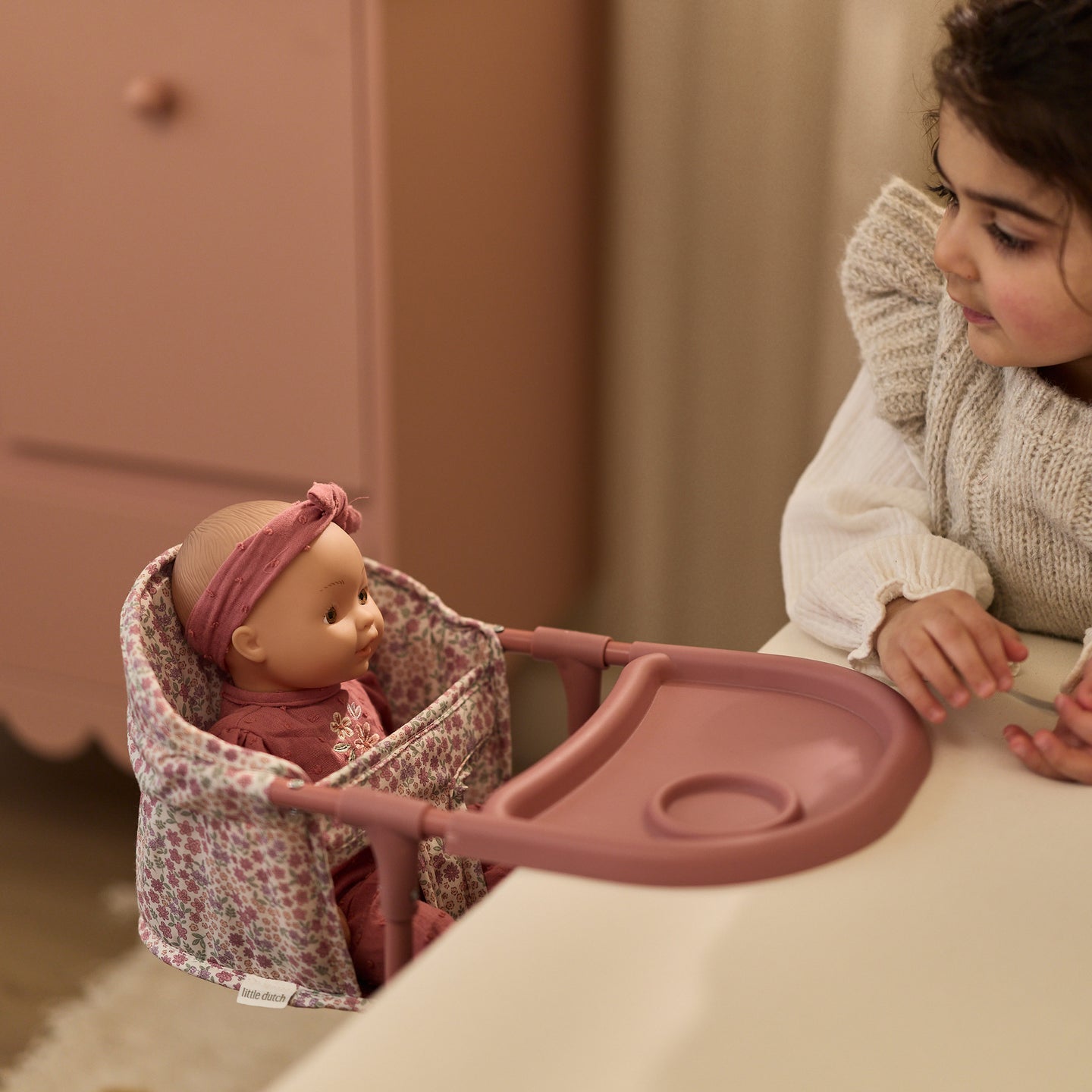 LITTLE DUTCH. Doll Table Chair - Image 8