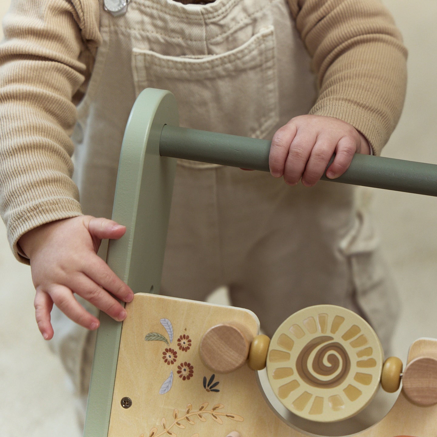 LITTLE DUTCH. Wooden baby activity walker Safari Friends FSC - Image 16