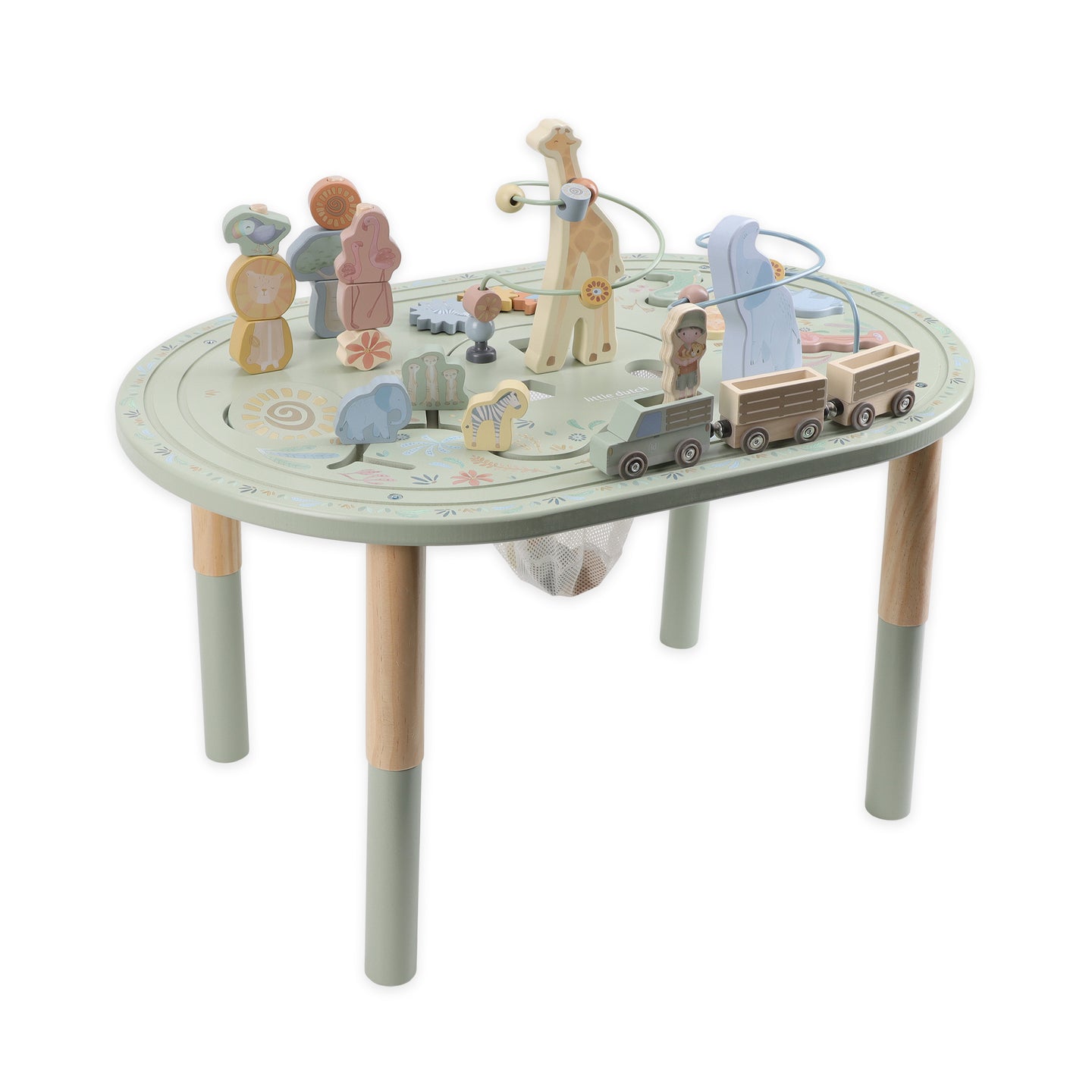 LITTLE DUTCH. Activity table Safari Friends FSC - Image 3