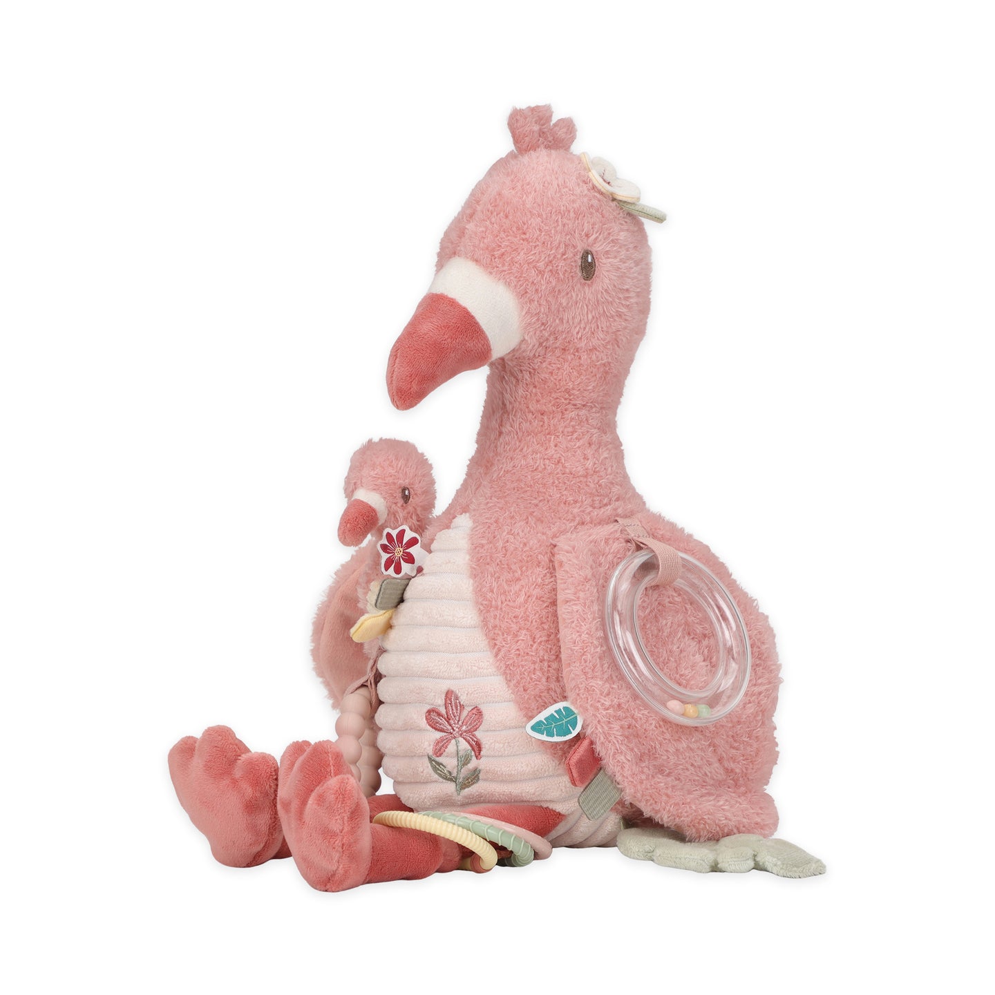 LITTLE DUTCH. Activity cuddle flamingo Safari Friends GRS - Image 3