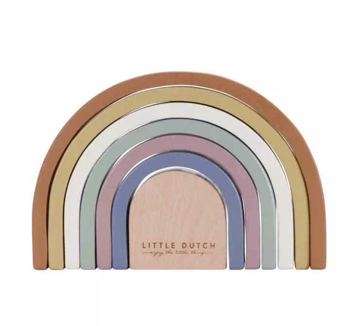 LITTLE DUTCH VINTAGE WOODEN RAINBOW