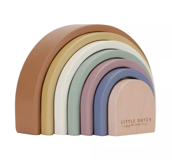 LITTLE DUTCH VINTAGE WOODEN RAINBOW - Image 2